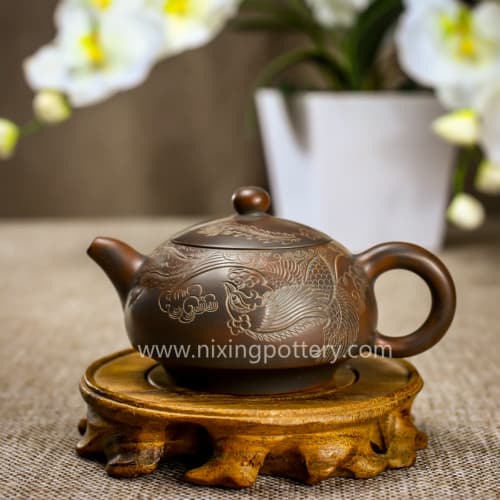 Qinzhou handmade nixing pottery teapot boutique 190ml